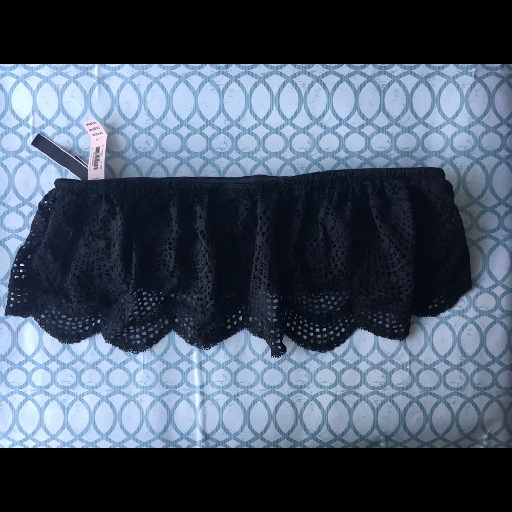 NWT VS black bralette size large